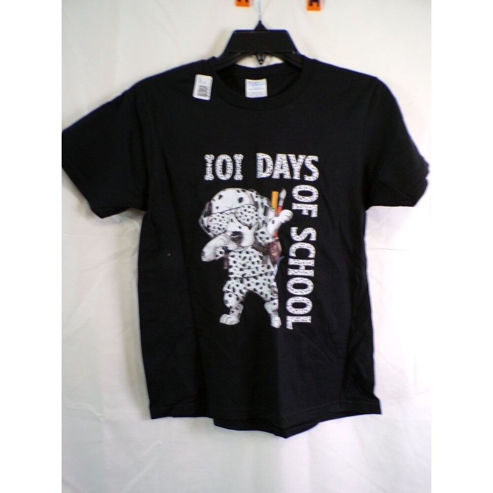 Port & Company Girls T Shirt Dress 101 Days of School Dalmatian Youth 10